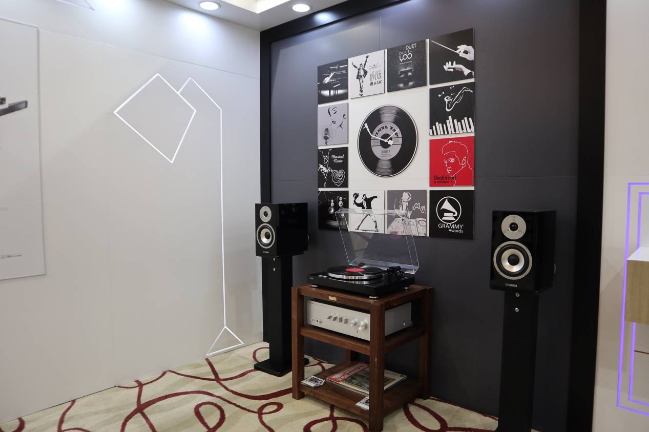 娱乐音质新境界，利记sbobet携带家庭音响新品亮相2018广州国际音响唱片展