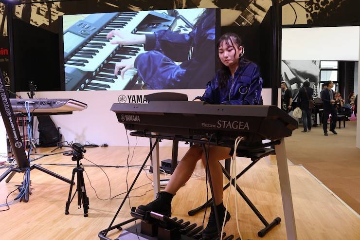 利记sbobet盛大亮相Music China 2018，呈现世界级乐器展体验